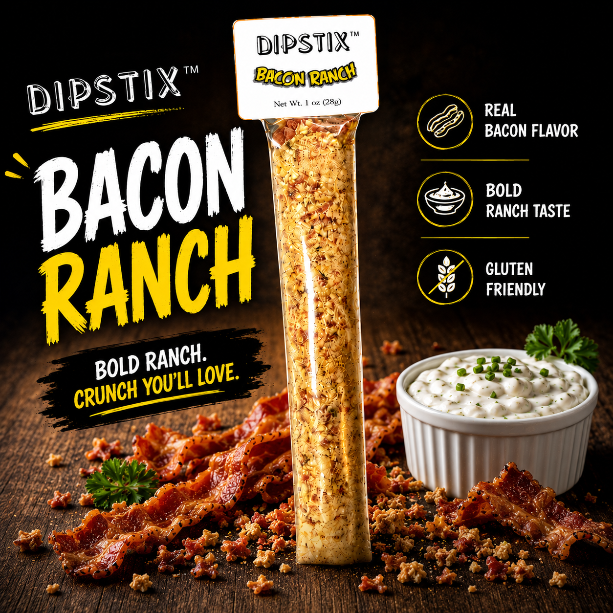 Bacon Ranch Dip Mix | DIPSTIX® - Image 3