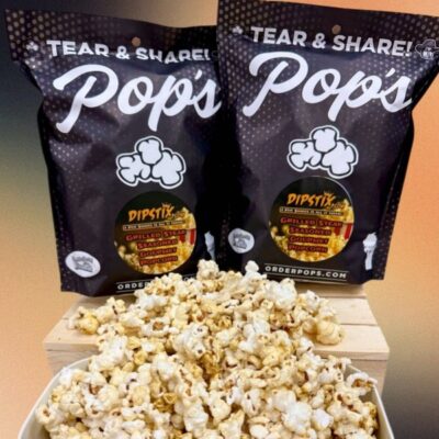 Grilled Steak Seasoned Popcorn